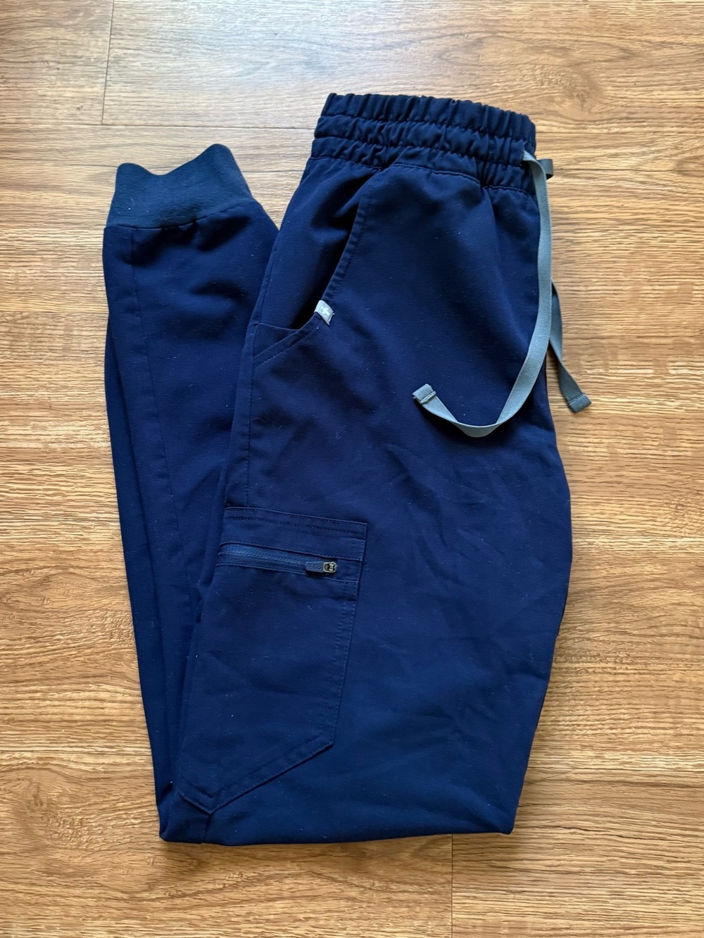 FIGS Women's Zamora Jogger Scrub Pants in Navy Blue - Size XXS